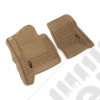 Floor Liner, Front; Tan, 2014-2018 Chevrolet / GMC Silverado / Sierra 1500 Regular / Extended / Crew Cab, 15-20 2500 / 3500 Regular / Doube / Crew Cab / Suburban / Tahoe / Escalade / Yukon / Yukon XL 