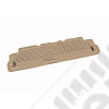 Floor Liner, Rear; Tan, 2009-2017 Chevrolet / GMC / Buick / Saturn Traverse, 07-20 Acadia, 08-17 Enclave, 07-10 Outlook, 14-18 Forrester