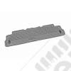 Floor Liner, Rear; Gray, 2009-2017 Chevrolet / GMC / Buick / Saturn Traverse, 07-20 Acadia, 08-17 Enclave, 07-10 Outlook, 14-18 Forrester