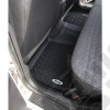 All Terrain Floor Liner, Rear, Black, Jeep Logo; 84-01 Cherokee XJ
