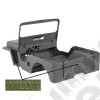 Body Tub Kit, Reproduction, Steel, Willys Script; 49-53 Willys CJ3A