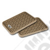 All Terrain Floor Liner, Rear Pair, Tan, Jeep Logo, Universal