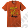 Tee-shirt jeep "wanna get dirty" taille M