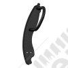 Pare-buffle en acier noir (diamètre tube : 1.5") - Jeep Renegade BU - P1055