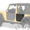 Panneaux de porte extérieur arrière acier noir (la paire) - Jeep Wrangler JK Unlimited (4 portes) - 51804-01
