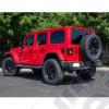 Pare chocs arrière type Rubicon US (en plastique) pour Jeep Wrangler JL Avec trous pour les radars de stationnement. 