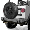 Pare chocs arrière Rugged Ridge XHD pour Jeep CJ5, CJ7, CJ8, Wrangler YJ et TJ - 11546.10 / 11546-10
