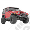 Pare chocs avant "Rough Country" en acier noir avec barre LED pour Jeep Wrangler YJ et Wrangler TJ - RC10595 / 10595