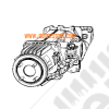 Pont arrière (partie centrale) pour Jeep Compass MK et Patriot MK (version: 4x4)