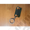 Porte clef Jeep en forme de calandre Jeep CJ en acier