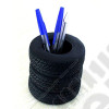 Pot à crayons, stylos, feutres 3 pneus