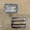 Occasion : 2 grilles noir de feux clignotants dans la calandre pour Jeep Wrangler YJ (1987-1995)