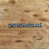 Occasion : Logo / emblème Jeep : 2.5L Turbo Diesel pour XJ, ZJ, ZG (1993-2001)