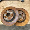 Occasion : Lot 2 disques de frein avant (diamètre: 33cm) pour Jeep Wrangler JK (2011-2018)