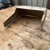 Occasion : Plastique intérieur beige (enjoliveur) siège côté conducteur pour MJ, XJ (1984-1993)