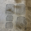 Occasion : Kit de 5 grilles de protection phares et feux (manque 1 feu) pour Jeep Wrangler YJ (1987-1995)
