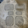 Occasion : Kit 6 grilles de protection de feux et phares pour Jeep Wrangler YJ (1987-1995)
