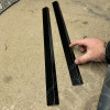 Occasion : Kit seuils de porte couleur noir (trace 1 rayure)