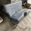 Occasion : Banquette arrière (2 places) simili cuir bleu pour Jeep Cherokee XJ (1984-1986)