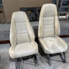 Occasion : Lot de 2 sièges avant origine beige pour CJ7, CJ8, YJ (1976-1995)