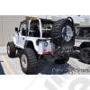 Support de roue de secours Poison Spider pour pneu jusqu'à 40" pour Jeep Wrangler TJ