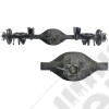 Pont arrière complet dana 35 , ratio: 3.07 sans glissement limité pour Jeep Wrangler TJ