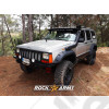 Pare chocs avant acier avec porte treuil (modèle INT) Rock Army Jeep Cherokee XJ