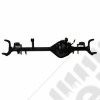 Pont avant dana 44 (ratio: 4.10) Jeep Wrangler TJ Rubicon