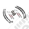 Kit réhausse +2.5" (+6.35 cm) Rough Country - Jeep CJ5 et CJ7 - 610N