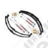 Kit réhausse Rough Country +2.5" (+6.35cm) - Jeep Wrangler YJ - 615N