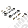 Kit de 2 biellettes de barre stabilisatrice avant réglables et déconnectables (0" à 6" de réhausse) - Jeep CJ5, CJ6, CJ7, CJ8