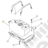 Réservoir plastique nu de carburant Jeep Wrangler TJ