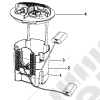 Module de pompe à carburant pour 3.0L V6 CRD (moteur Mercedes) Jeep Grand Cherokee WH, WK