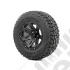 Pack de 5 roues complètes (montées et équilibrées) en 35/12.50R17 - entraxe: 5x127 - ET: +12 avec pneumatiques mixtes