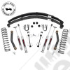 Kit réhausse +4.5" (+11.43 cm) Rough Country - Jeep Cherokee XJ - 633N