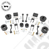 Kit de 4 cales de réhausse +2.5" (+6.35cm) - Jeep Wrangler JL - RCK67700 / K3535RC / 67700 / RC67700