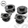 Kit réhausse +2.5" (+6.35cm) de 4 cales en acier Jeep Cherokee Liberty KK