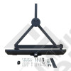 Pare chocs arrière avec support de roue de secours Rock Crusher - Jeep Wrangler YJ, Wrangler TJ - Pare Chocs Type Warn