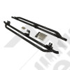 Kit marches pieds (renfort bas de caisse) en acier noir pour Jeep Wrangler JK Unlimited, 4 portes - 1534.36 / 11504.22 / RT20029