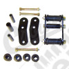 Kit de 2 jumelles rallongées boomerang avant ou arrière +1-1/4" (+3,20cm) - Jeep Wrangler YJ - RT21049