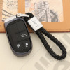 Porte clef Jeep "lanière" (couleur: rouge) 