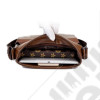 Sacoche Jeep pour homme (grand modèle) - Couleur : marron