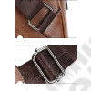 Sacoche Jeep pour homme - Couleur : marron foncé