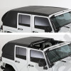 Hard Top Smittybilt Fastback complet noir Jeep Wrangler JK Unlimited 4 portes