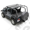 Galerie de toit acier noir Overhead Rack - Jeep Wrangler TJ - SB76713