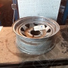 Occasion : Jante en acier Triangular chromé 5x139,7 - 6x16 pour Jeep C101, WSJ, WJT, VJ3, VJ2, CJ8, CJ7