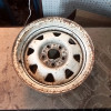 Occasion : Jante en acier 5x114,3 - 7x15 pour Jeep YJ, TJ, XJ, KJ, ZJ, ZG