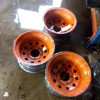 Occasion : Jante acier Modular orange 5x139,7 - 10x15 pour Jeep C104, C101, GWSJ, WSJ, WJSW, WJT, VJ3