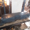 Occasion : Assise banquette arrière bleue en cuir (2 portes) pour Jeep Cherokee XJ