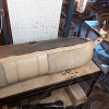 Occasion : Assise banquette arrière grise en tissu/cuir pour Jeep Cherokee XJ